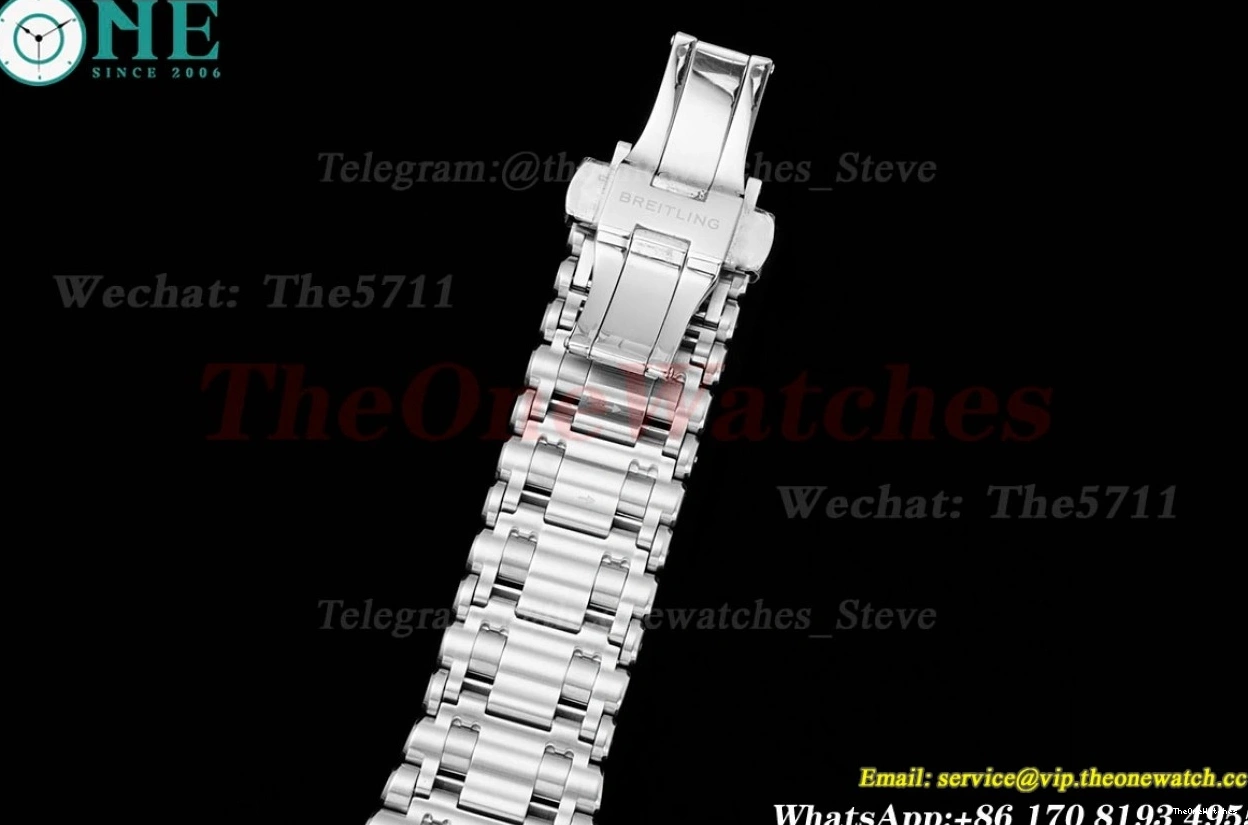 TF A7750 SS Stk B01 Chronomat Blue 42MM SS 0203